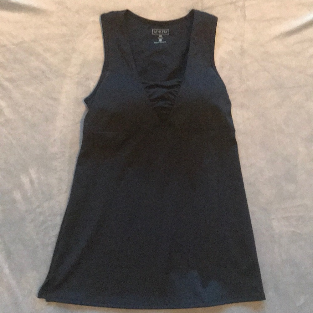 Athleta Built in bra Black Tank